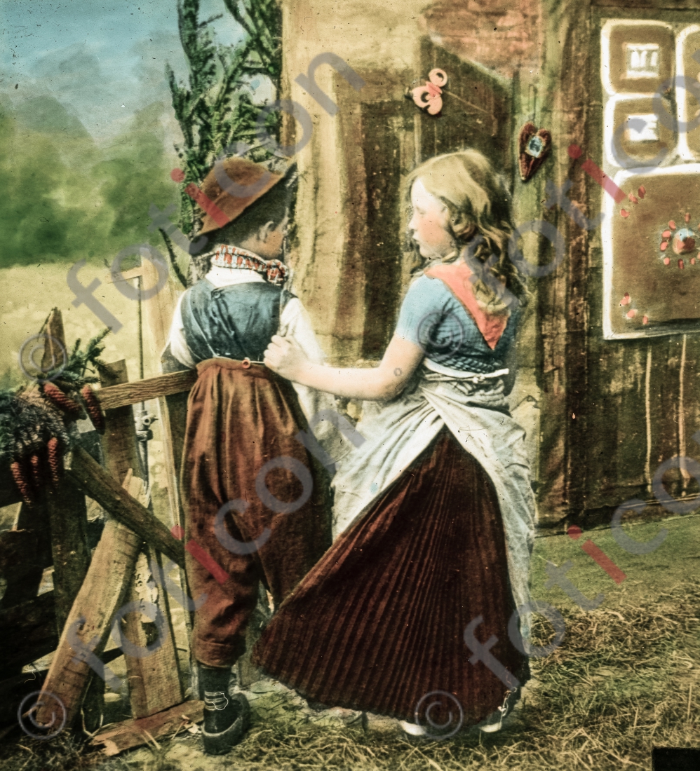 Hänsel und Gretel | Hansel and Gretel - Foto foticon-simon-166-014.jpg | foticon.de - Bilddatenbank für Motive aus Geschichte und Kultur